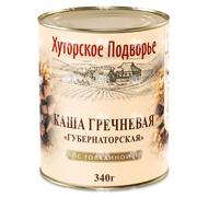 Каша гречневая "Губернаторская" с говядиной, СТО, 340 г, ж/б, без ключа